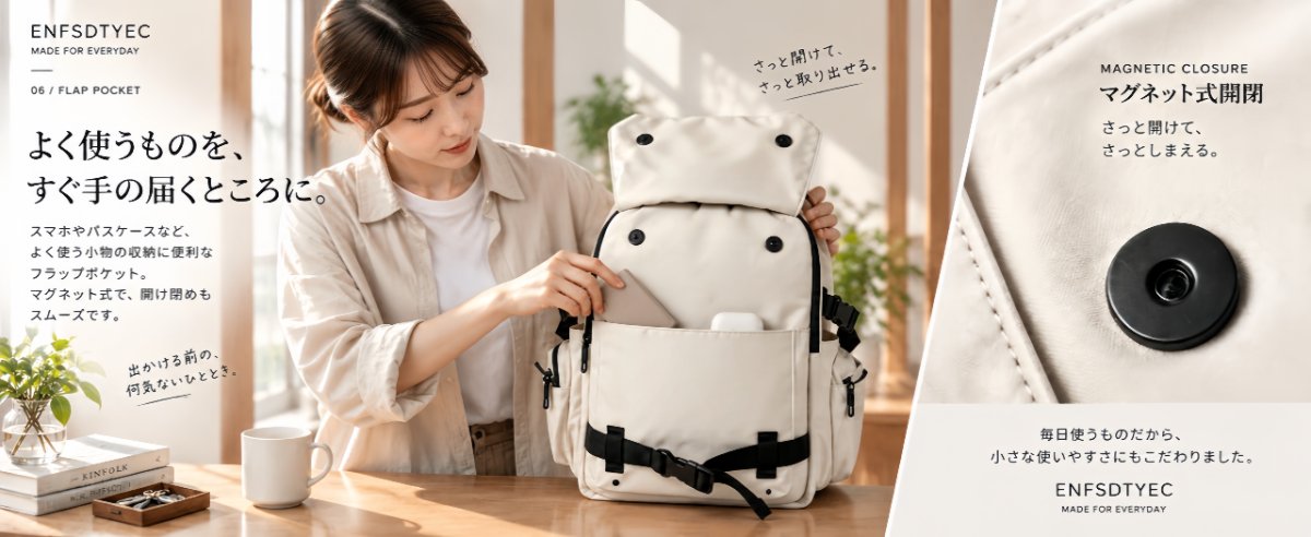 【商品提供】29L大容量・15.6インチPC対応 通学リュック PRクリエイター募集 - 2