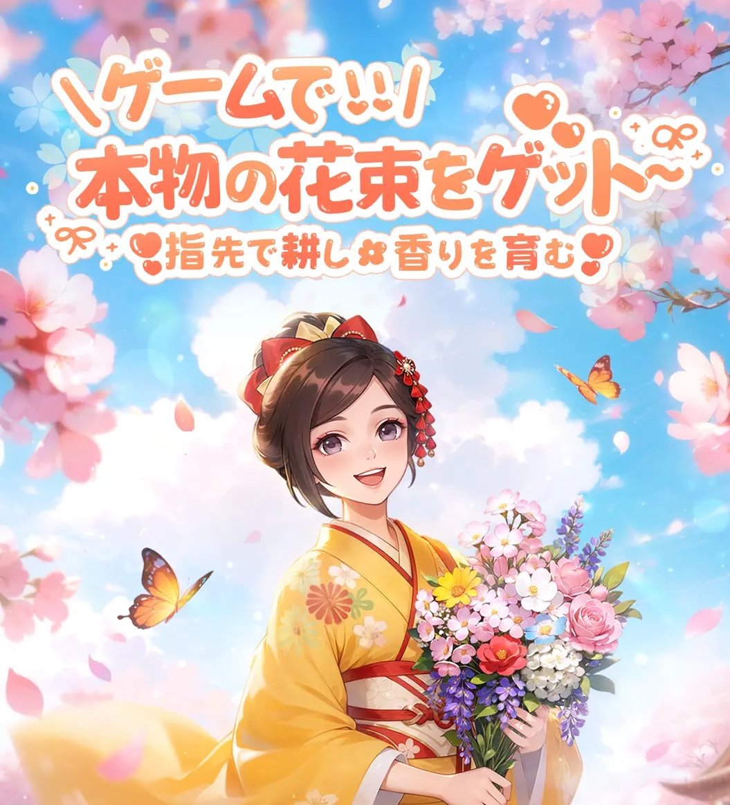 SNSプロモーション案件概要：『咲庭 ~ひとりの花商い~』 - 2